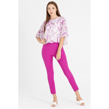 DAR KESİM AÇIK FUŞYA PANTOLON