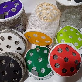 Silikon Tabanlı Genel Amaçlı Çamaşır Yıkama Filesi (17*13cm)